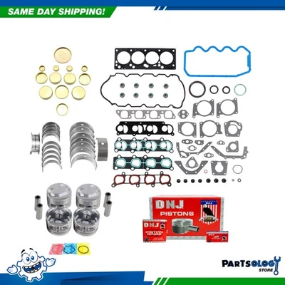 DNJ EK439 Engine Rebuild Kit For 00-04 Ford Escort Focus 2.0L L4 SOHC 8v - Image 1 of 4