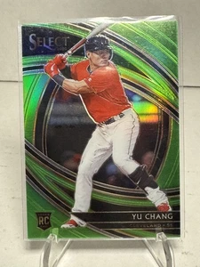2020 Panini Select Green Prizm /99 Premier Yu Chang #148 RC SP Rare Guardians  - Bild 1 von 2