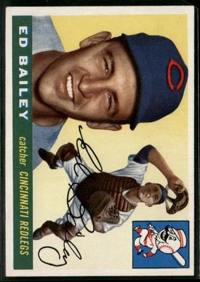 1955 Topps #69 Ed Bailey EX-MT/NM+ - Image 1 of 2