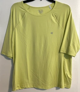 Top Atlético Champion Verde Talla XL 3/4 Mangas Raglán Logo Gráfico Cuello Redondo - Imagen 1 de 13
