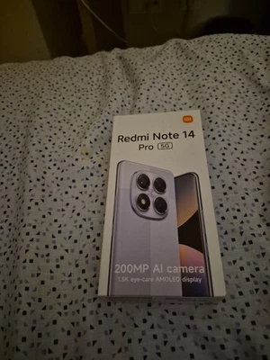 Xiaomi Redmi Note 14 Pro  5G 8GB RAM 256GB Dual-SIM midnight black - Nuevo - Imagen 1 de 4