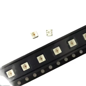 100x LYG6SP 3528 Yellow SMD LED PLCC-6 590Nm Common Cathode UK - Picture 1 of 2