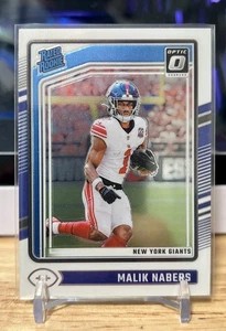 2024 Panini Donruss Optic - Rated Rookie Malik Nabers #271 (RC) - Foto 1 di 2