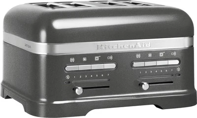 Kitchenaid Toaster 5KMT4205EMS Medallion Silber 4-Scheiben 2500 W  B Ware - Bild 1 von 4