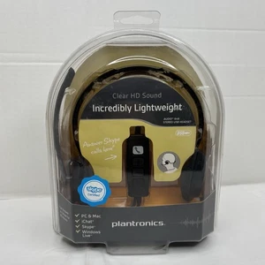 Plantronics Audio 648 Black Neckband Headsets Skype Certified, Windows Live - Picture 1 of 7