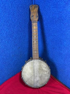 Vintage May Bell Slingerland Banjo Ukulele 4-String Prewar Project Uke - Picture 1 of 17