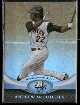 2011 Bowman Platinum Andrew McCutchen Gold #79 Pittsburgh Pirates - Image 1 of 2