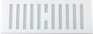 9x3" verstellbar VENT integriertes Fliegengitter WEISS Kunststoff verdeckte Schraube 229x76mm - Bild 1 von 9