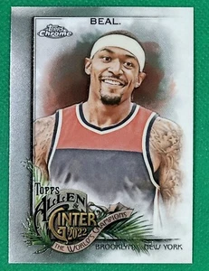 2022 Topps Allen & Ginter Chrome #222 BRADLEY BEAL Washington Wizards  NICE !!! - Picture 1 of 2