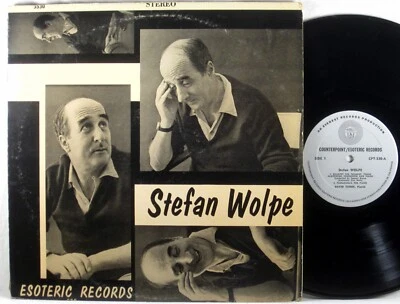 ESOTERIC 1972 Stepfan Wolpe FRANCES MAGNES Violin Sonata/Quartet TUDOR CPT-530 - Image 1 of 3