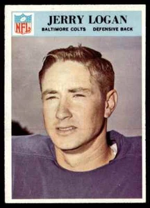 1966 Philadelphia Jerry Logan Baltimore Colts #17 - Picture 1 of 2