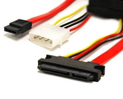 Bytecc SATA-SP118 18" Sata and Sata Power 7+15pin Cable, for Sata HDD, Sata OD - Image 1 of 4