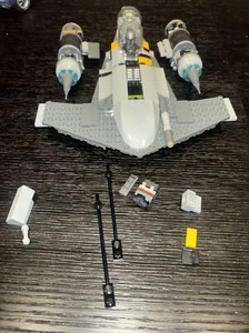 lego star wars the mandalorian's n-1 starfighter - together USED! - Picture 1 of 7