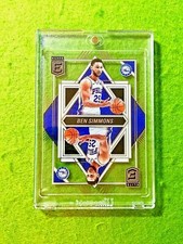 BEN SIMMONS CLEAR CARD JERSEY #25 76ers SP  2021-22 Elite DECK Ben Simmons  NETS