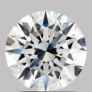 Round Cut F Color, SI1 Clarity Lab Grown CVD Diamond 0.25 Carat - Picture 1 of 3
