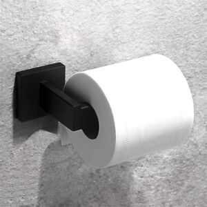 Black Toilet Paper Holder Tissue Roll Holder Hanger,Wall Mount Sus304 Stainle