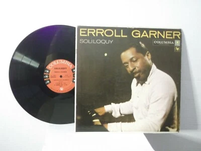 Erroll Garner,Columbia,"Soliloquy",US,LP,mono,1957 jazz,6 eyes,deep groove,Mint- - Image 1 of 2