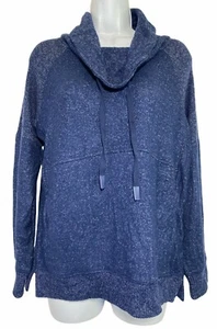 Mujer Miembros Mark Favorite Salón Top Pullover Capucha Cuello Talla S Pequeño Azul - Imagen 1 de 11