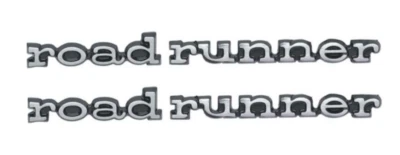 OER литая задняя четверть панели эмблема набор для 1970-1974 Plymouth Road Runner - Изображение 1 из 4