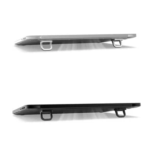 1 Pair Laptop Stand Radiator Mini Portable Legs Aluminum Base Support Tools - Bild 1 von 13