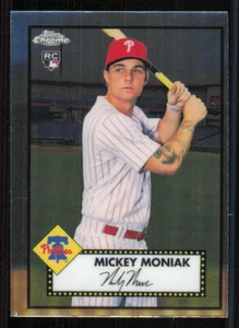 2021 Topps Chrome Platinum Anniversary #77 Mickey Moniak RC - Picture 1 of 2