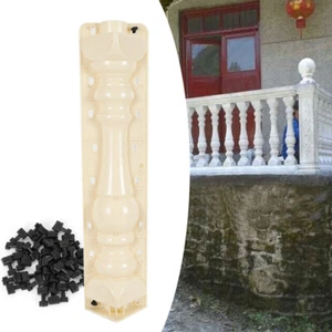 Balustrade Mold Column Concrete Plaster Railing Mould Cement Casting Railing - Bild 1 von 12