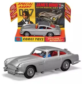 Corgi James Bond 007 Aston Martin DB5 Silver 1:43 Diecast Model RT26101S NEW - Picture 1 of 2