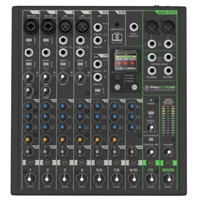 Mackie ProFX10 GO 10-Channel Battery-Powered Analog Mixer - Image 1 of 4