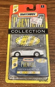 Matchbox Premiere Exotics Collection Aston Martin DB-7 1:60 Scale - Picture 1 of 2