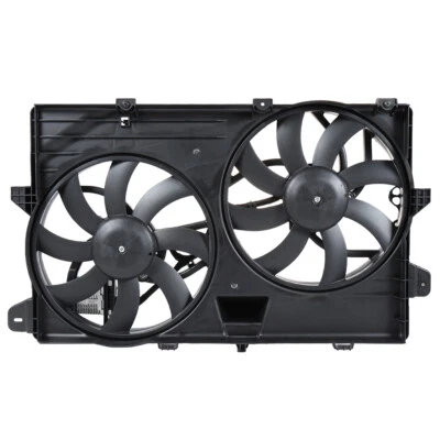 Radiator Condenser Cooling Fan Assembly For 2007-2015 Ford Edge & Lincoln MKX - Image 1 of 4