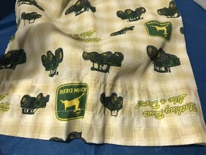 John Deere Swag Curtain 60in X 36In - Picture 1 of 2