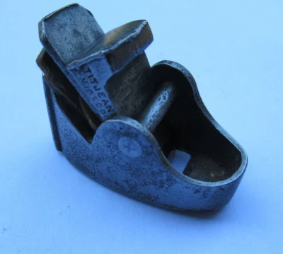 ANCIEN RABOT PETITJEAN à MERICOURT VIOLON NOISETTE DE LUTHIER 47 mm OUTIL TOOLS - Photo 1/4