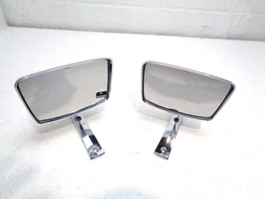 1960 1961 1962 1963 FORD CANADIAN METEOR MONARCH NOS CHROME MIRRORS ORIG FOMOCO - Picture 1 of 13
