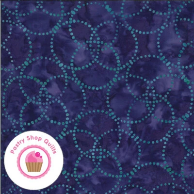 CONFECTION BATIKS 27310 101 Blue Tonal Moda Kate Spain Quilt Fabric - Image 1 of 4