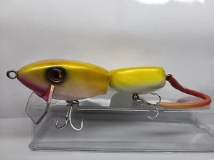 Swimbait,WOODEN RAT,TOPWATER LURE LIMITED EDITION Giant Fish Lure,Big Bass,RARE - Picture 1 of 3