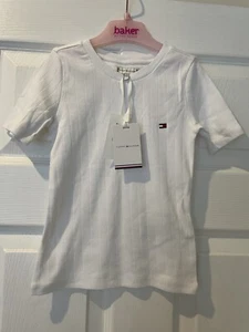 Tommy Hilfiger Girls T-shirt 4 Years 104cm Brand New - Picture 1 of 6