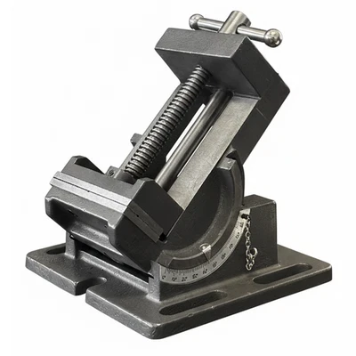 Morsa inclinabile SOGI MI/115 per trapano a colonna fresatrice - Ganascia 115 mm