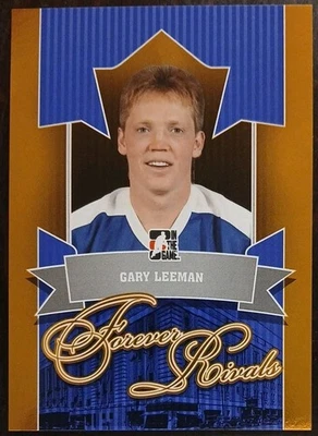 2012 - 2013 ITG Gary Leeman Forever Rivals Gold /30 #84 Hockey Card - Image 1 of 2