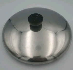 Revere Ware Vintage Edelstahl nur Ersatzdeckel. 7 3/4" Innenrand für 8" Topf - Bild 1 von 3