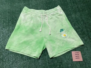 Pantalones Cortos de Terry Francés Para Hombre Nike Verde Vivo "With Love From Beaverton" M Medianos - Imagen 1 de 7