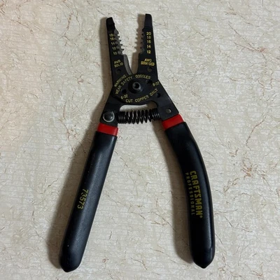 Cortador pelacables Craftsman Professional 73573 10-20 AWG sólido/varado Foto 1 de 4