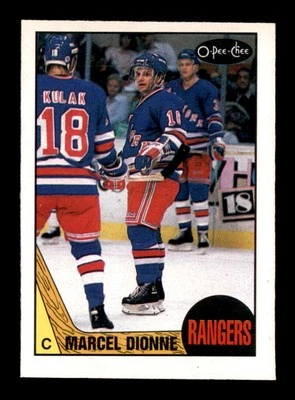 1987 O-Pee-Chee #129 Marcel Dionne   NM+ X3377661 - Image 1 of 3