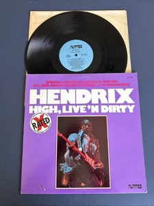 JIMI HENDRIX - High Live N Dirty LP Vinyl EX - Imagen 1 de 2