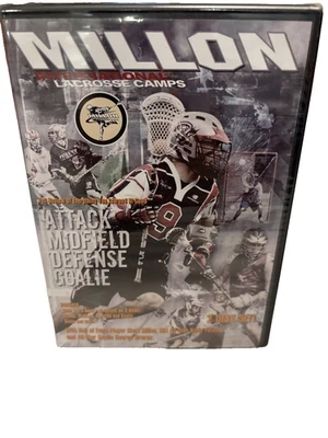 Millon International Lacrosse Camps: Attack, Midfield, Defense, Goal-New-Sealed - Image 1 of 4