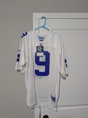 Camiseta Tony Romo #9 Reebok Blanca, NFL Dallas Cowboys, Talla Grande Foto 1 de 4