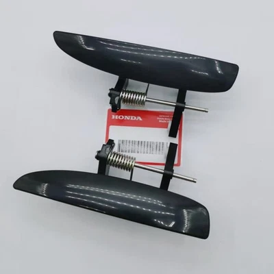 NEW OEM BLACK REPLACEMENT 94-01 ACURA INTEGRA BOTH OUTSIDE DOOR HANDLE LEVERS Foto 1 de 4
