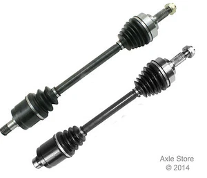 2 Nuevos Ejes DTA CV Frontal Izquierdo Derecho Ajuste Civic 2.0L Si Modelos 6 velocidades Trans Manual - Imagen 1 de 5