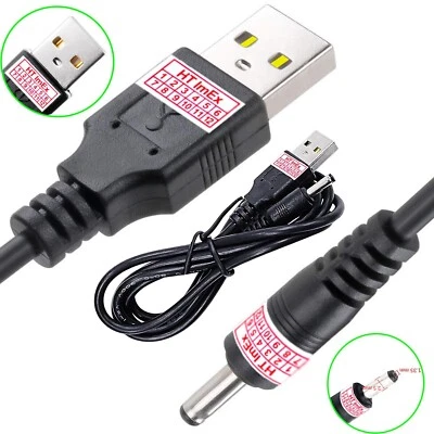 USB Adapterkabel USB A-Stecker auf Klinkenhohlstecker 3,5x1,35mm ca. 80cm lang - Bild 1 von 4