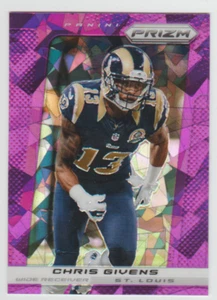 CHRIS GIVENS Rams 2013 Panini Prizm PURPLE CRACKED ICE #197 SP Parallel #31/40 - Picture 1 of 2