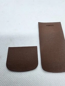 Nokia 8800 Arte Sapphire Sticker Brown or dark Brown leather - Picture 1 of 13